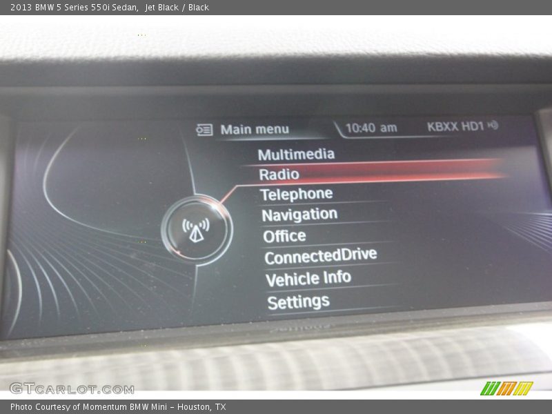Jet Black / Black 2013 BMW 5 Series 550i Sedan
