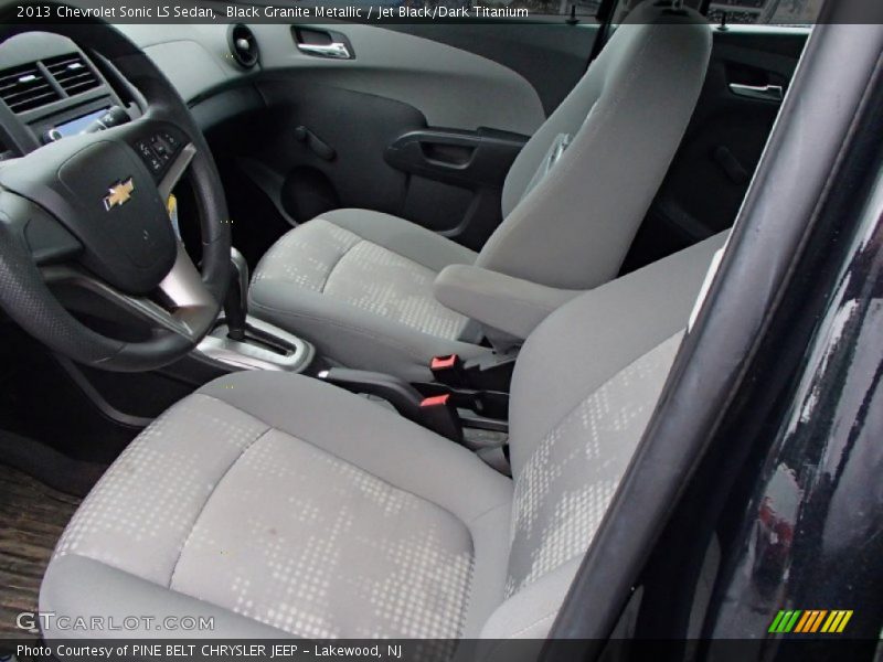 Black Granite Metallic / Jet Black/Dark Titanium 2013 Chevrolet Sonic LS Sedan