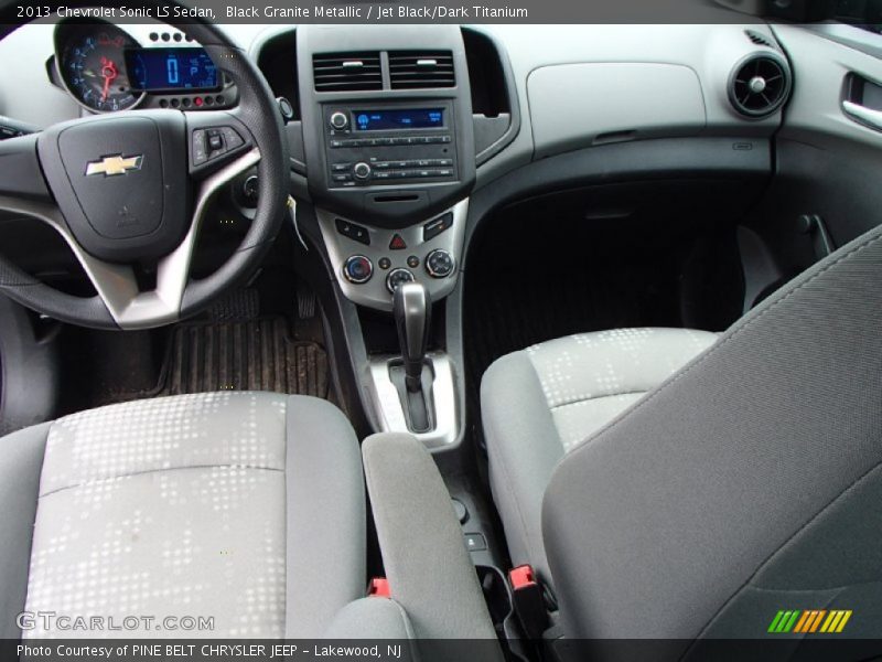 Black Granite Metallic / Jet Black/Dark Titanium 2013 Chevrolet Sonic LS Sedan