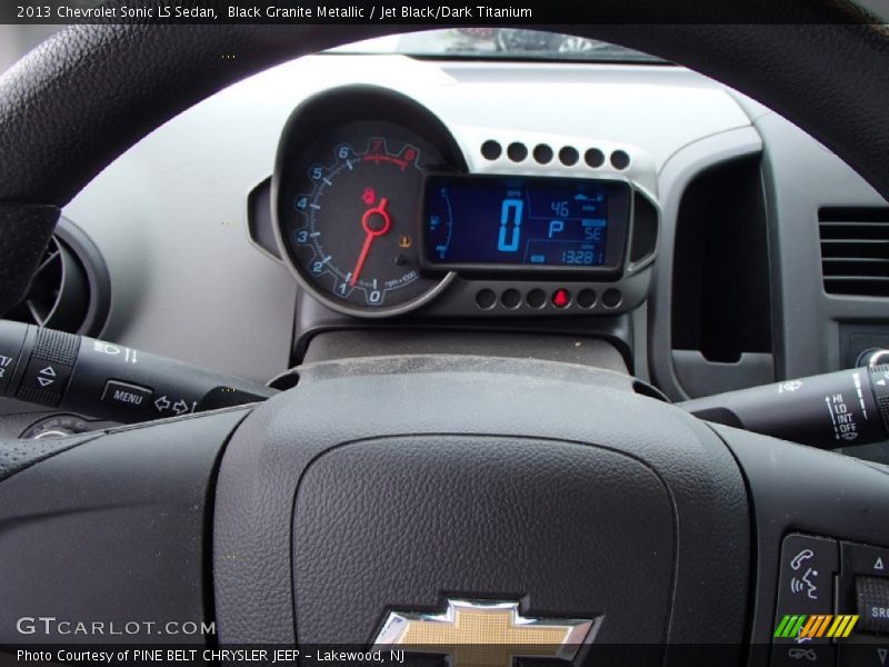 Black Granite Metallic / Jet Black/Dark Titanium 2013 Chevrolet Sonic LS Sedan
