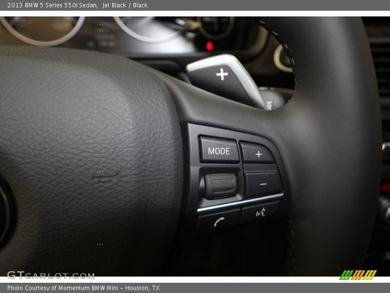 Jet Black / Black 2013 BMW 5 Series 550i Sedan