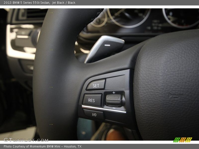 Jet Black / Black 2013 BMW 5 Series 550i Sedan