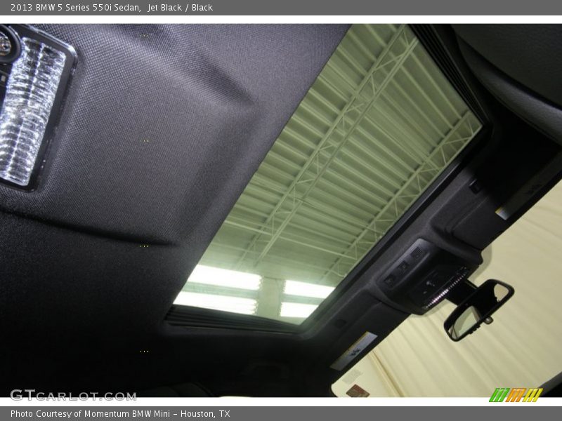 Jet Black / Black 2013 BMW 5 Series 550i Sedan