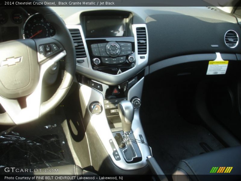Black Granite Metallic / Jet Black 2014 Chevrolet Cruze Diesel