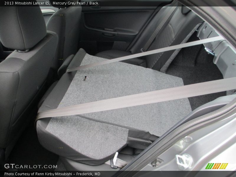 Mercury Gray Pearl / Black 2013 Mitsubishi Lancer ES