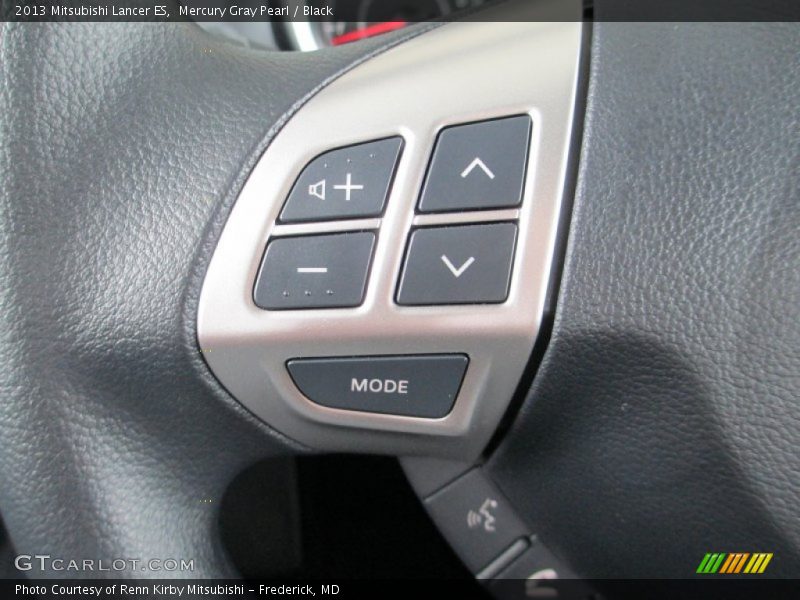 Mercury Gray Pearl / Black 2013 Mitsubishi Lancer ES