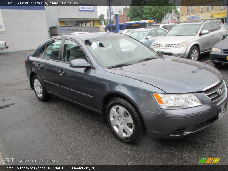 Slate Blue / Gray 2009 Hyundai Sonata GLS