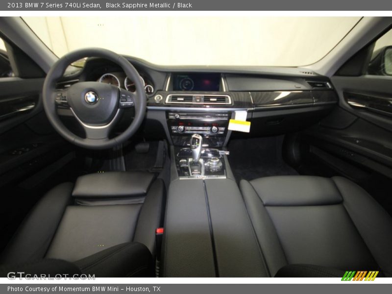 Black Sapphire Metallic / Black 2013 BMW 7 Series 740Li Sedan