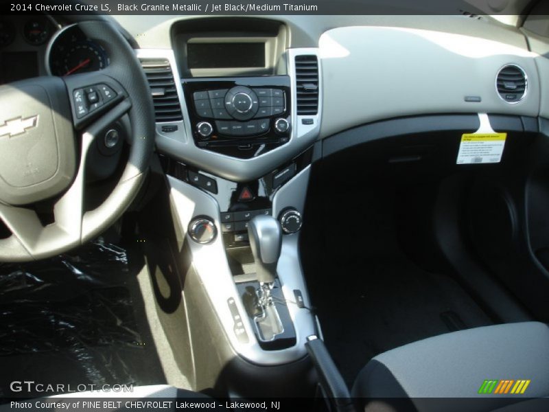 Black Granite Metallic / Jet Black/Medium Titanium 2014 Chevrolet Cruze LS