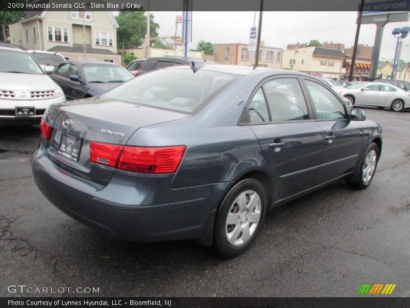Slate Blue / Gray 2009 Hyundai Sonata GLS