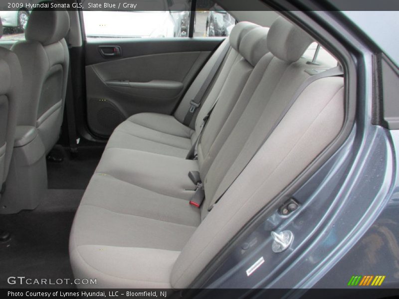 Slate Blue / Gray 2009 Hyundai Sonata GLS