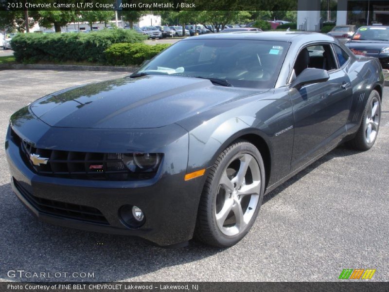 Ashen Gray Metallic / Black 2013 Chevrolet Camaro LT/RS Coupe