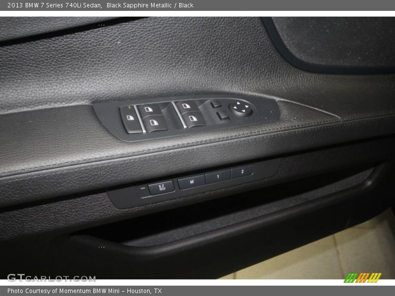 Black Sapphire Metallic / Black 2013 BMW 7 Series 740Li Sedan