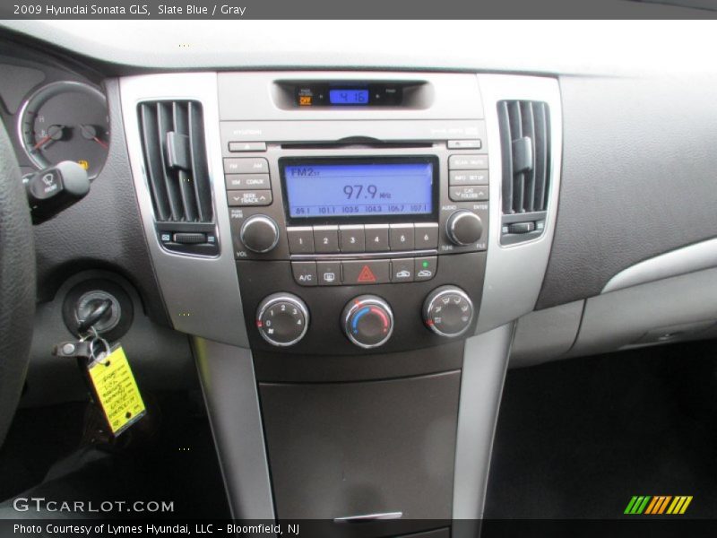Slate Blue / Gray 2009 Hyundai Sonata GLS