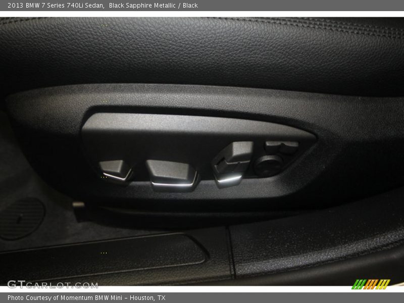 Black Sapphire Metallic / Black 2013 BMW 7 Series 740Li Sedan