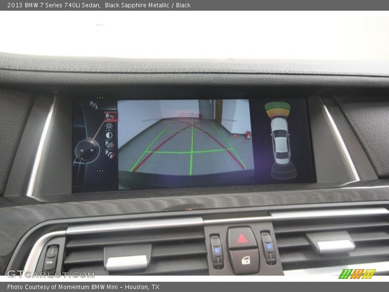 Black Sapphire Metallic / Black 2013 BMW 7 Series 740Li Sedan