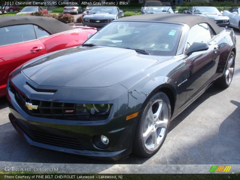 Front 3/4 View of 2013 Camaro SS/RS Convertible