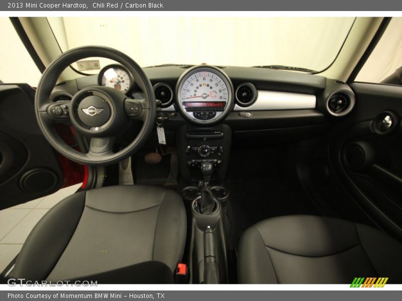 Chili Red / Carbon Black 2013 Mini Cooper Hardtop