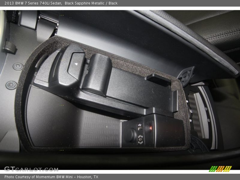 Black Sapphire Metallic / Black 2013 BMW 7 Series 740Li Sedan