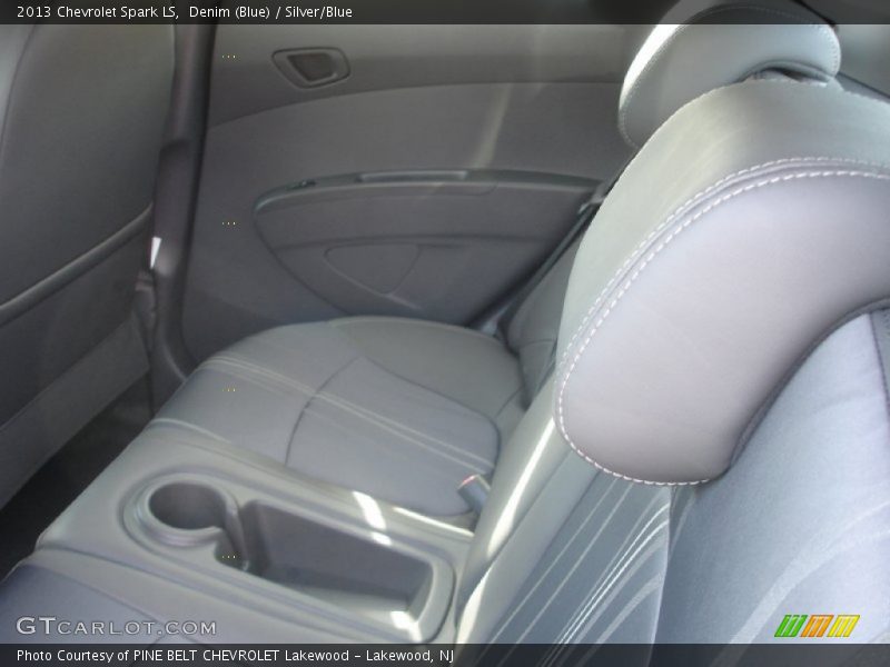 Denim (Blue) / Silver/Blue 2013 Chevrolet Spark LS