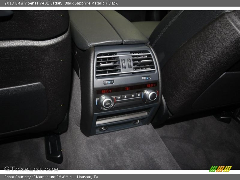 Black Sapphire Metallic / Black 2013 BMW 7 Series 740Li Sedan