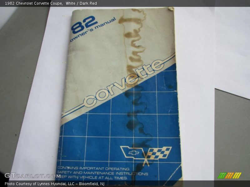 Books/Manuals of 1982 Corvette Coupe