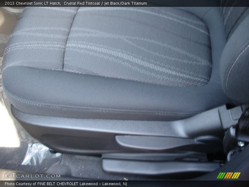 Crystal Red Tintcoat / Jet Black/Dark Titanium 2013 Chevrolet Sonic LT Hatch