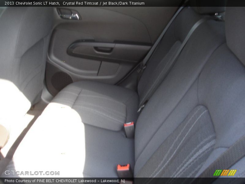 Crystal Red Tintcoat / Jet Black/Dark Titanium 2013 Chevrolet Sonic LT Hatch
