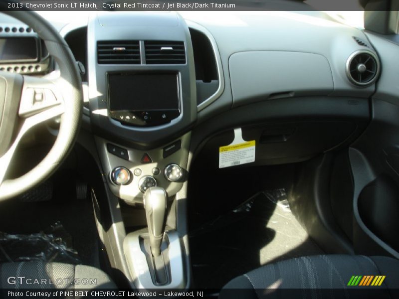 Crystal Red Tintcoat / Jet Black/Dark Titanium 2013 Chevrolet Sonic LT Hatch