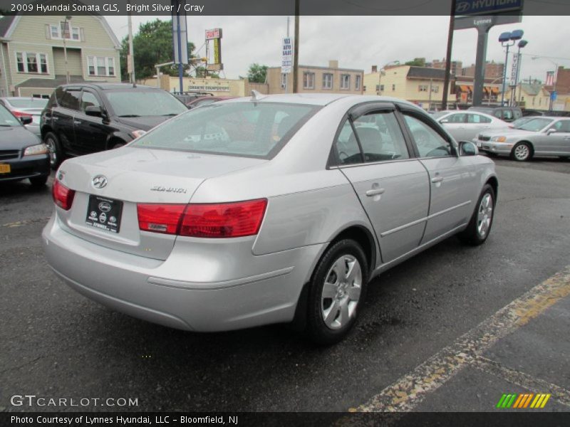 Bright Silver / Gray 2009 Hyundai Sonata GLS