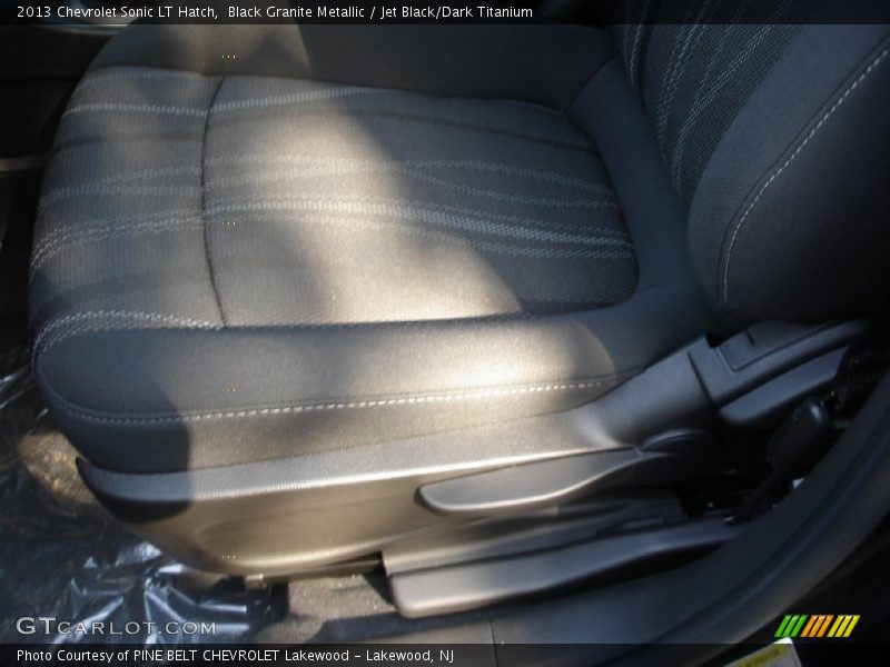 Black Granite Metallic / Jet Black/Dark Titanium 2013 Chevrolet Sonic LT Hatch