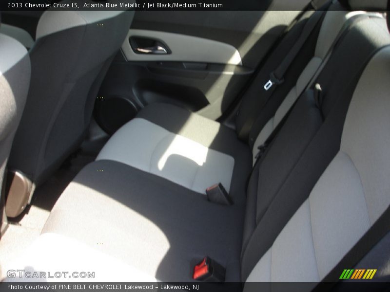 Atlantis Blue Metallic / Jet Black/Medium Titanium 2013 Chevrolet Cruze LS