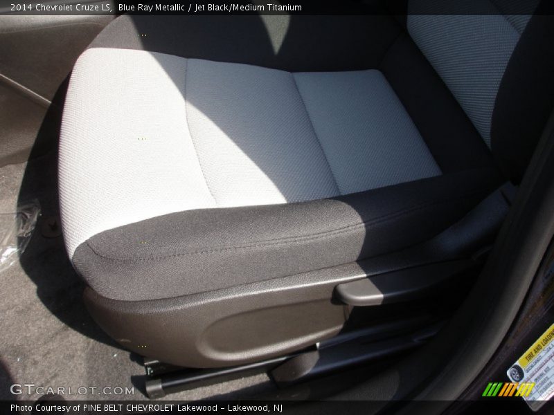 Blue Ray Metallic / Jet Black/Medium Titanium 2014 Chevrolet Cruze LS