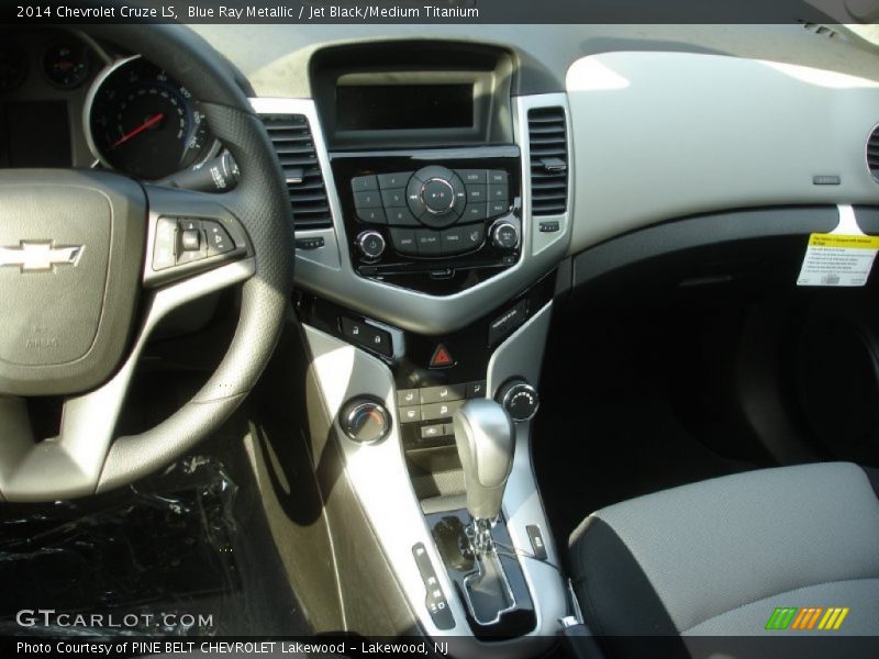 Blue Ray Metallic / Jet Black/Medium Titanium 2014 Chevrolet Cruze LS