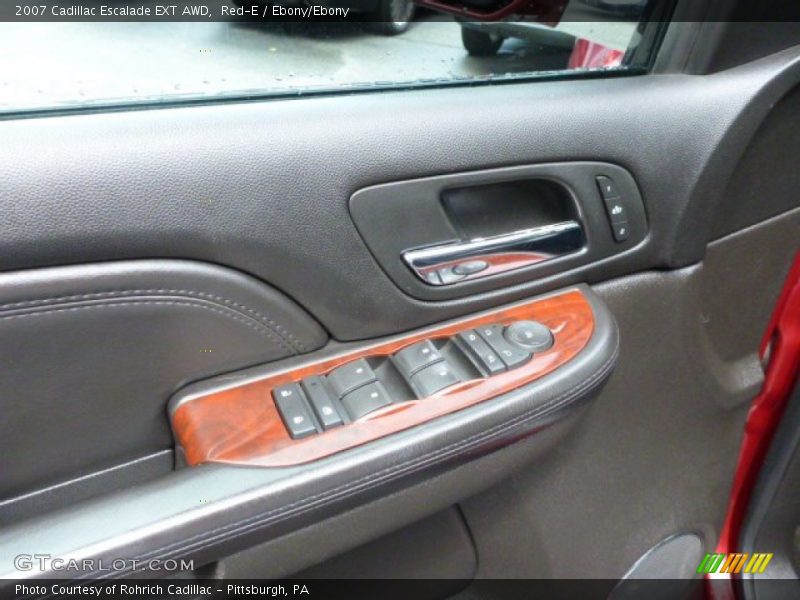 Red-E / Ebony/Ebony 2007 Cadillac Escalade EXT AWD