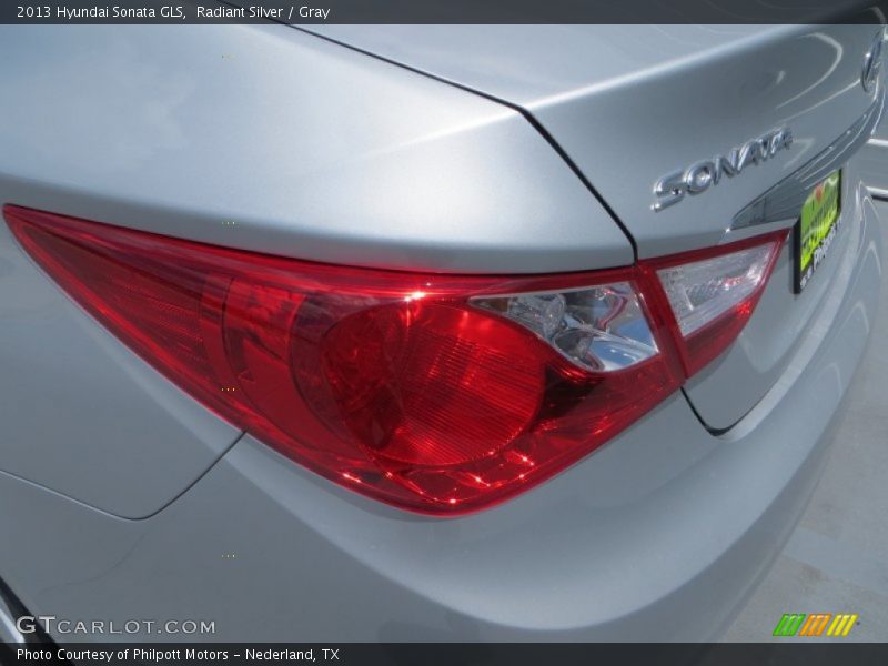 Radiant Silver / Gray 2013 Hyundai Sonata GLS