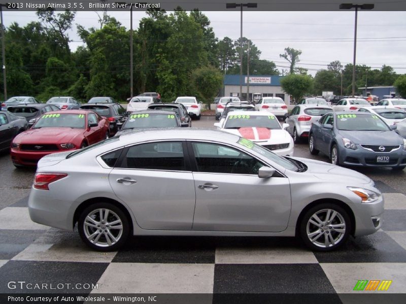 Brilliant Silver / Charcoal 2013 Nissan Altima 3.5 S