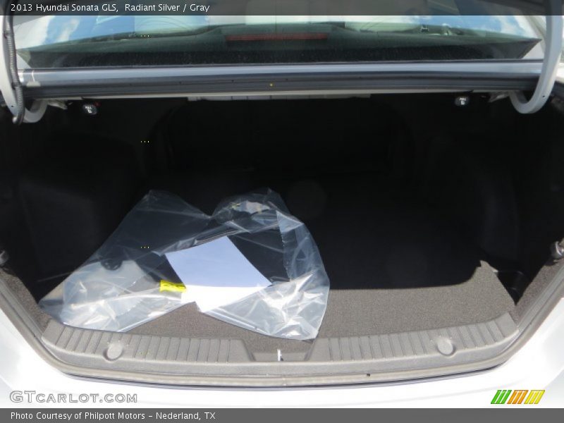 Radiant Silver / Gray 2013 Hyundai Sonata GLS