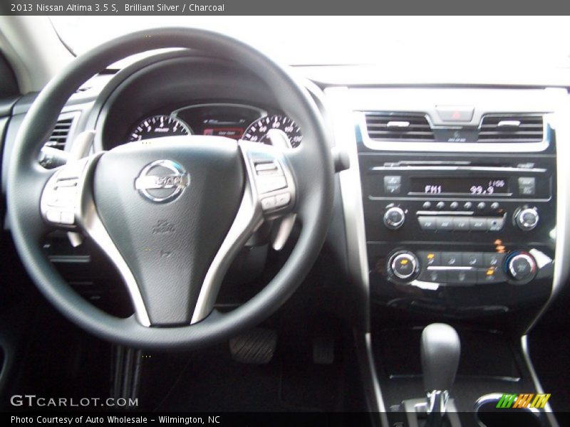 Brilliant Silver / Charcoal 2013 Nissan Altima 3.5 S