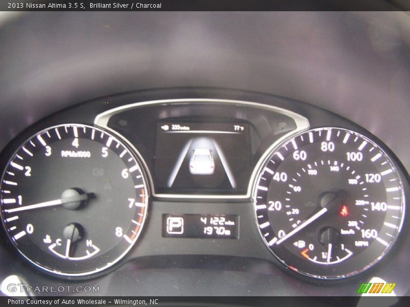 Brilliant Silver / Charcoal 2013 Nissan Altima 3.5 S