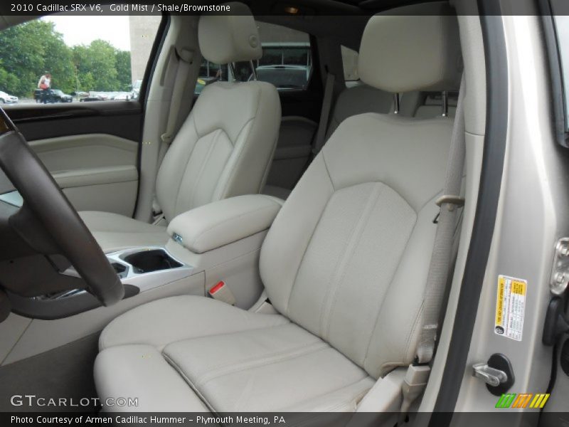 Gold Mist / Shale/Brownstone 2010 Cadillac SRX V6