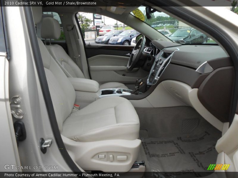 Gold Mist / Shale/Brownstone 2010 Cadillac SRX V6