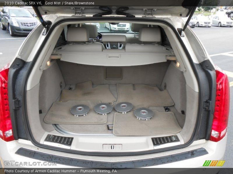 Gold Mist / Shale/Brownstone 2010 Cadillac SRX V6