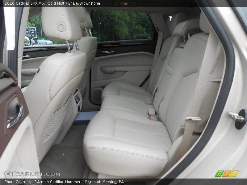 Gold Mist / Shale/Brownstone 2010 Cadillac SRX V6