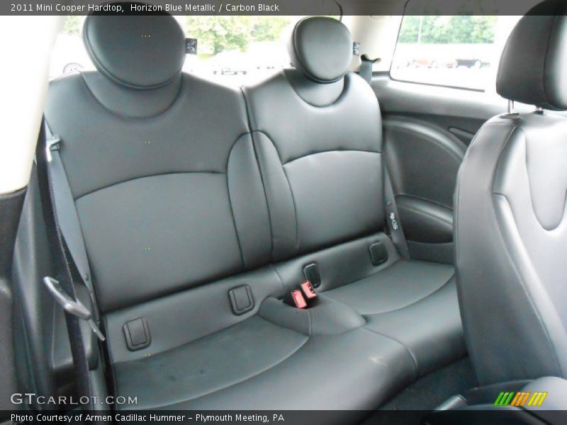Horizon Blue Metallic / Carbon Black 2011 Mini Cooper Hardtop