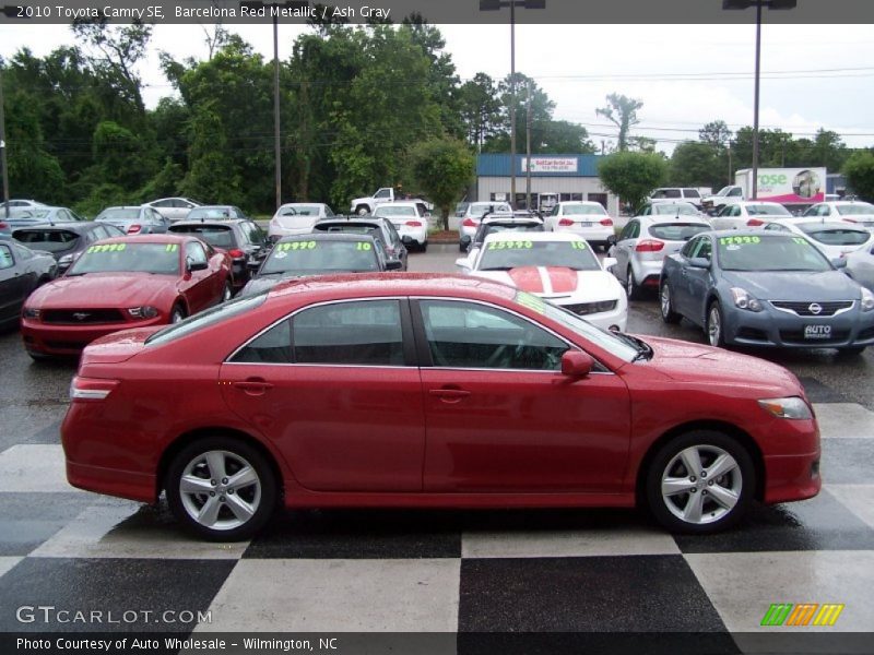 Barcelona Red Metallic / Ash Gray 2010 Toyota Camry SE