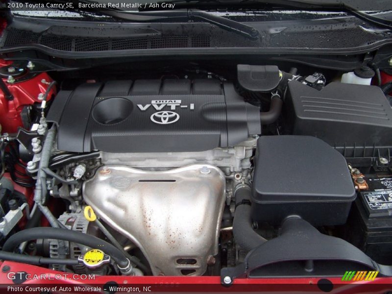 Barcelona Red Metallic / Ash Gray 2010 Toyota Camry SE