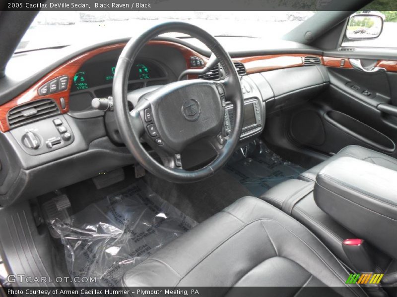 Black Interior - 2005 DeVille Sedan 