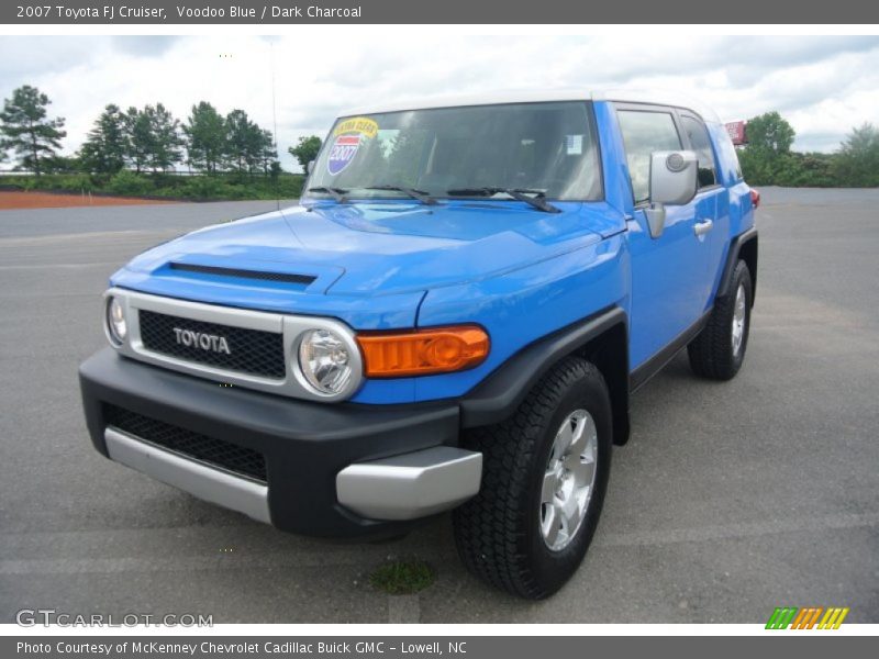 Voodoo Blue / Dark Charcoal 2007 Toyota FJ Cruiser