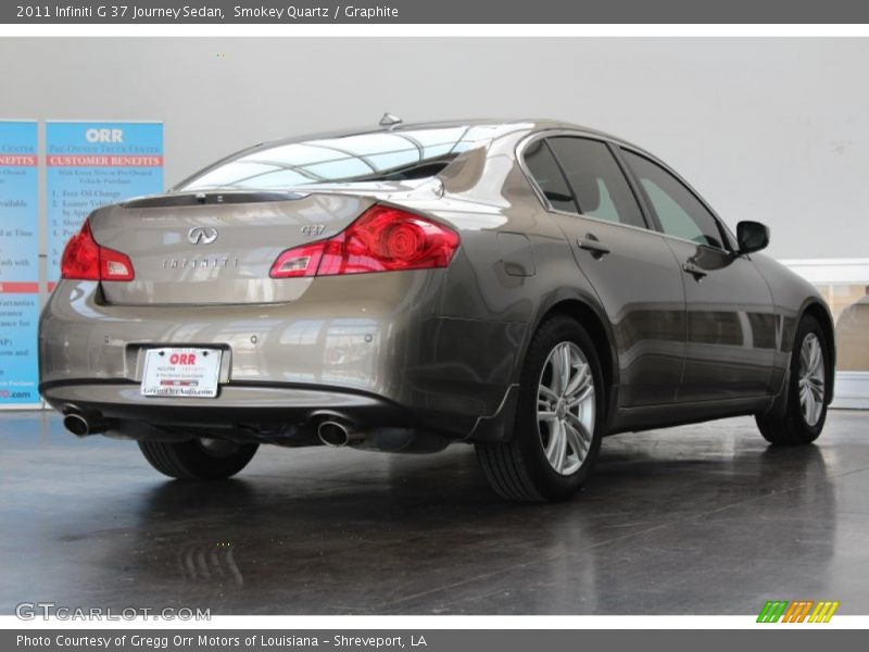 Smokey Quartz / Graphite 2011 Infiniti G 37 Journey Sedan